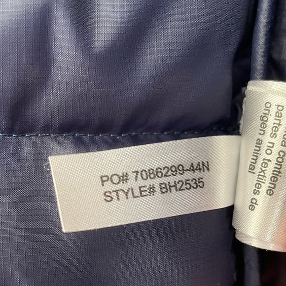 Lacoste Electric Indigo Blue Down Puffer Vest - Picture 11 of 13